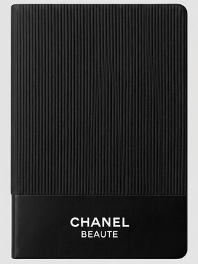 Chanel BEAUTE Black Soft Cover Notebook with Bookmark NEW